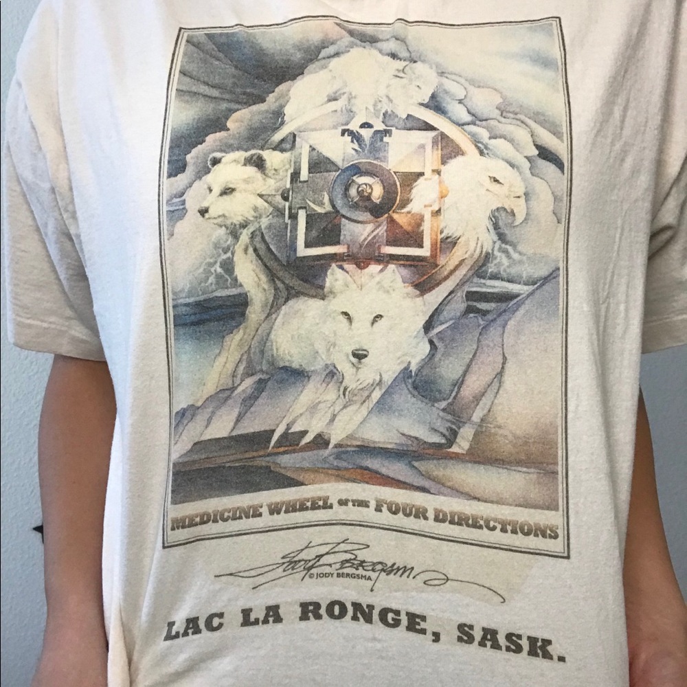 Indigenous four directions t shirt